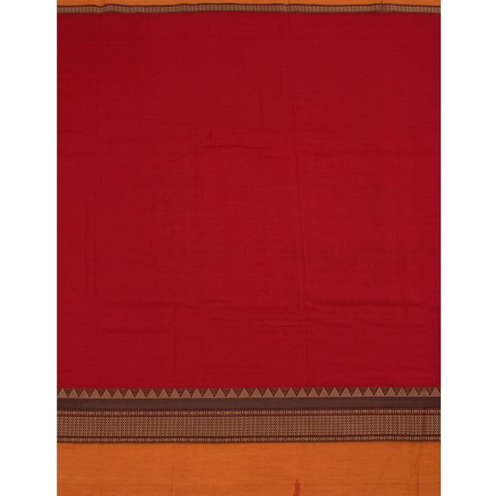 Handwoven Narayanpet Cotton Saree 10055601