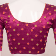 Handcrafted Mashru Blouse with Mirror Work 10055288