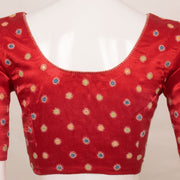 Handcrafted Mashru Blouse with Mirror Work 10055291