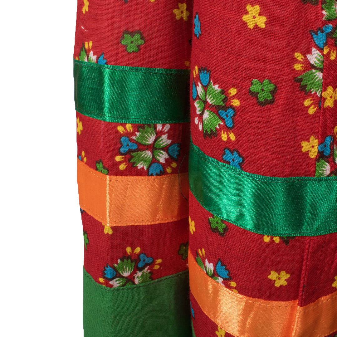 Printed Kalidar Cotton Skirt 10055168