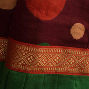 Hand Block Printed Kalidar Cotton Skirt 10055170