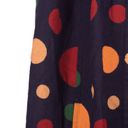 Hand Block Printed Kalidar Cotton Skirt 10055171