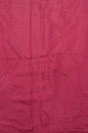 Berry Red Handcrafted Bandhani Mulberry Silk Saree 10059050