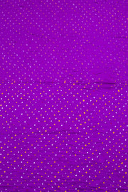 Magenta Handcrafted Bandhani Gajji Silk Saree 10059600