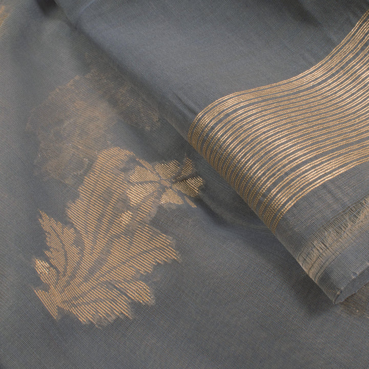 Handloom Banarasi Katrua Silk Cotton Salwar Suit Material 10055355