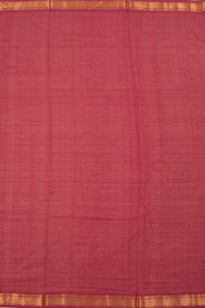 Maroon Handloom Uppada Cotton Saree 10059591