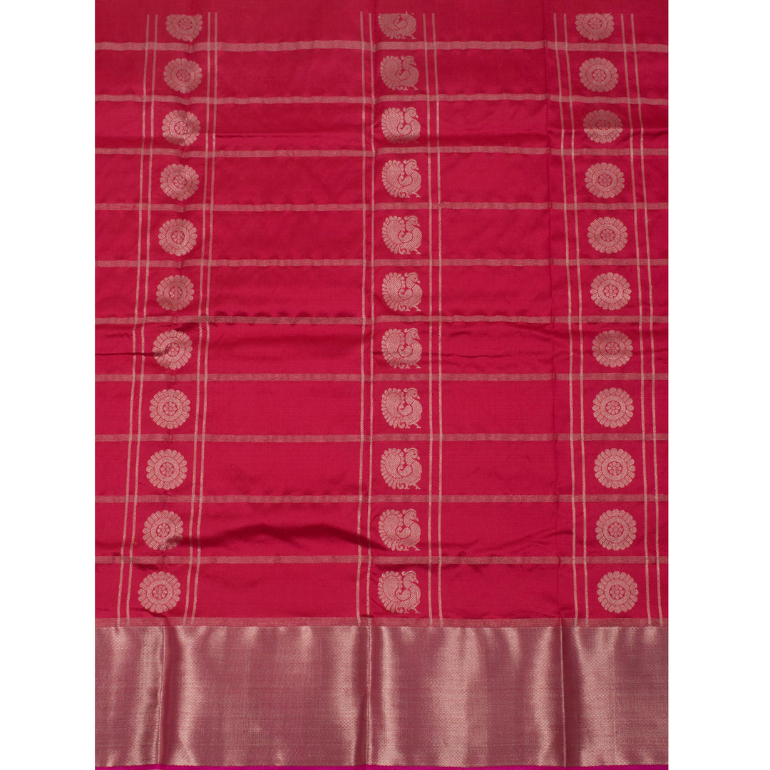 2 to 4 Years Pure Zari Kanchipuram Pattu Pavadai Material 10054651