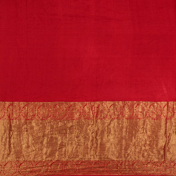 Kanjivaram Pure Zari Bandhani Silk Saree 10056406
