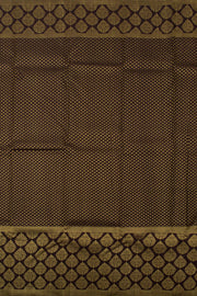 Hot Pink Pure Zari Korvai Kanjivaram Silk Saree 10058734