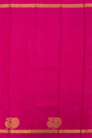 Forest Green Pure Zari Jacquard Kanjivaram Silk Saree 10059189