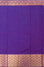 Scarlet Red Pure Zari Kanjivaram Silk Saree 10059198