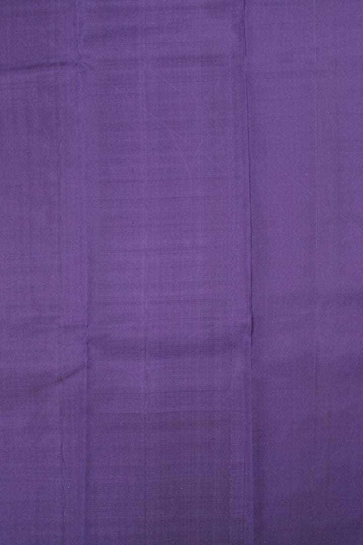 Bluish Grey Handloom Pure Zari Korvai Kanjivaram Silk Saree 10060040