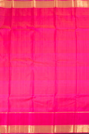 Cool Grey Handloom Pure Zari Korvai Kanjivaram Silk Saree 10060077