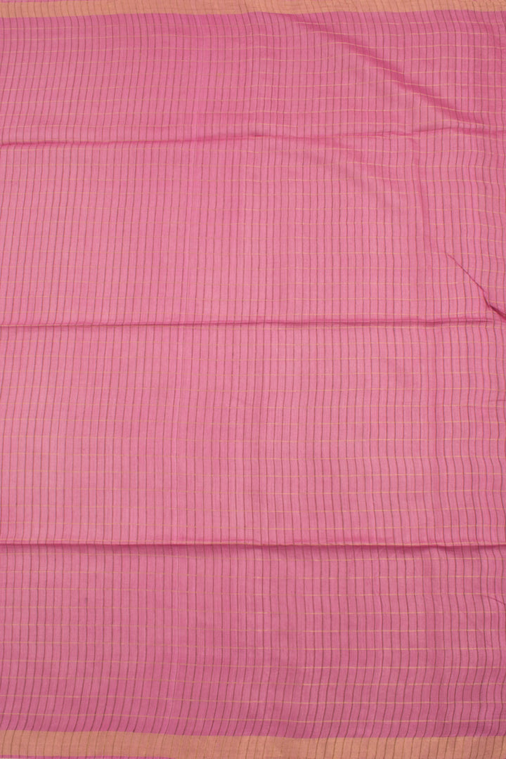 Pink Bengal Kosa Silk Saree 10059314
