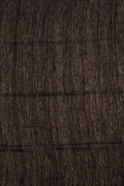Chocolate Brown Bengal Matka Silk Saree 10059319