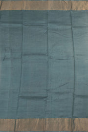 Crimson Hand Block Printed Tussar Silk Saree 10059325