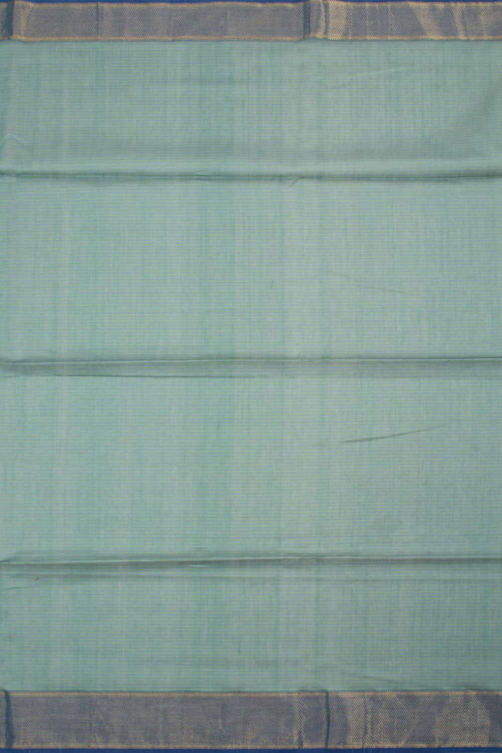 Green Hand Block Printed Maheshwari Silk Cotton Saree 10061023