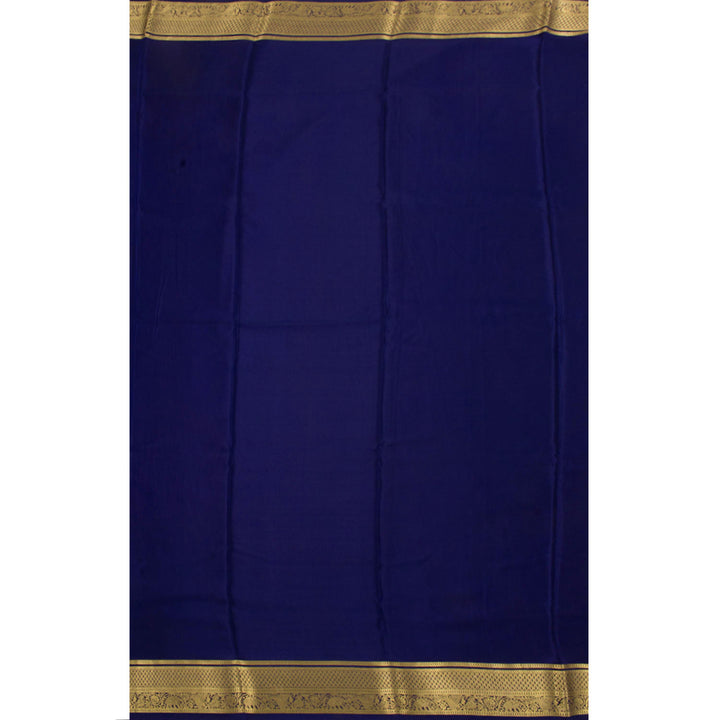 Mysore Crepe Silk Saree 10055703