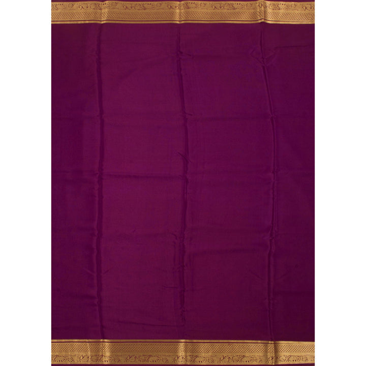 Mysore Crepe Silk Saree 10055704