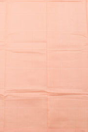 Pastel Peach Handloom Chanderi Saree 10059681