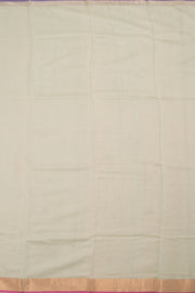 Pastel Aqual Green Handloom Chanderi Silk Cotton Saree 10059683