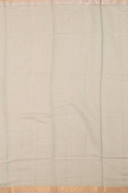 Pastel Peach Handloom Chanderi Silk Cotton Saree 10059684