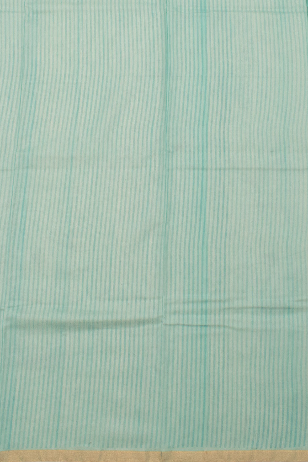 Aqua Green Printed Chanderi Silk Cotton Saree 10059690