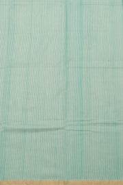Aqua Green Printed Chanderi Silk Cotton Saree 10059690