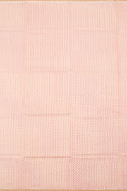 Pastel White Handloom Chanderi Silk Cotton Saree 10059692