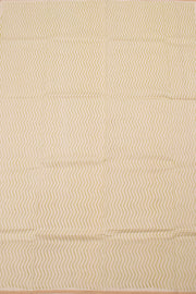 Cream Handloom Chanderi Silk Cotton Saree 10059693