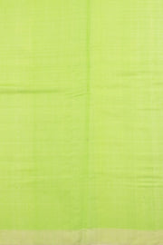 Lime Green Chhattisgarh Tussar Silk Saree 10059706