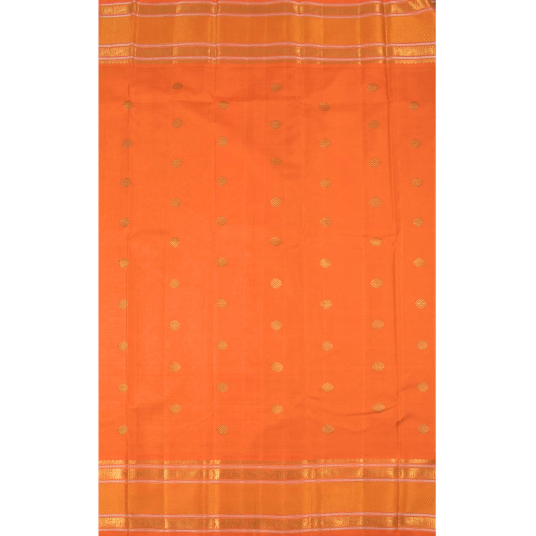 Pure Zari Kanchipuram Jacquard Silk Saree 10055212