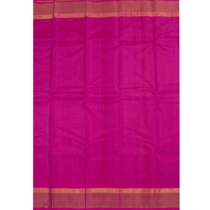 Pure Zari Kanchipuram Korvai Silk Saree 10055413