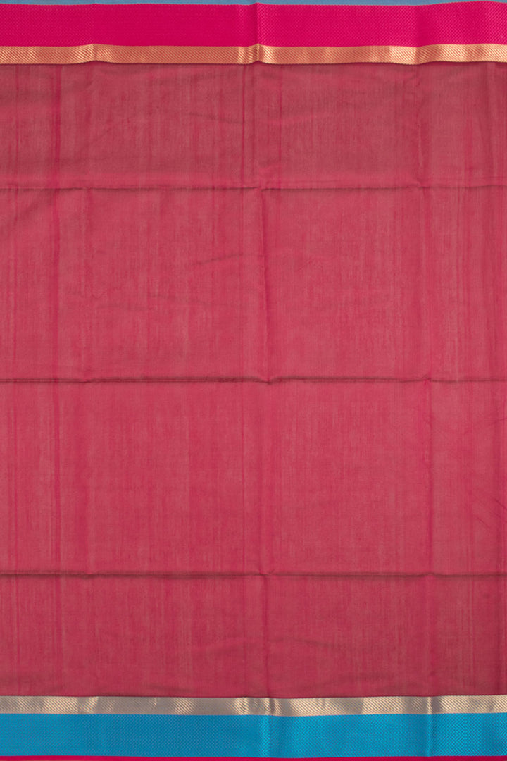 Handloom Maheshwari Silk Cotton Saree 10058818