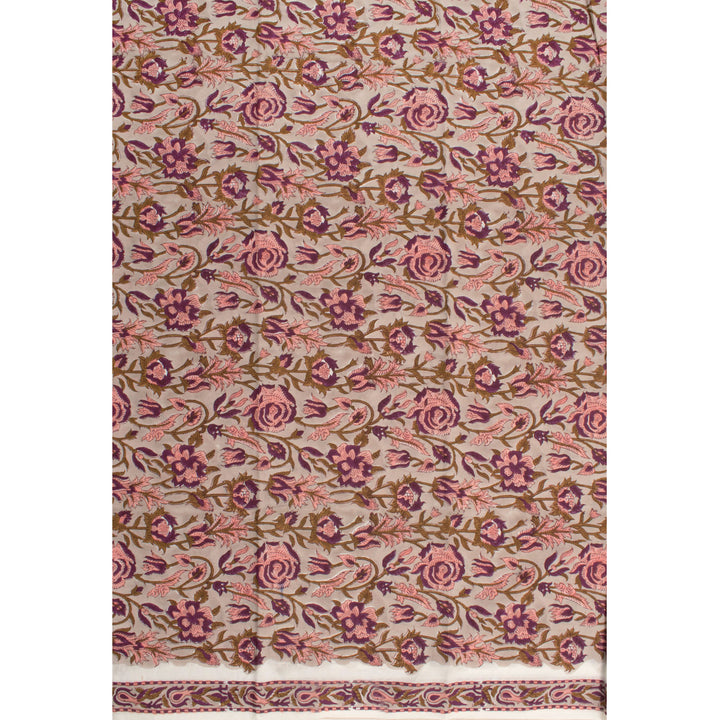 Hand Block Printed Cotton Salwar Suit Material 10056188