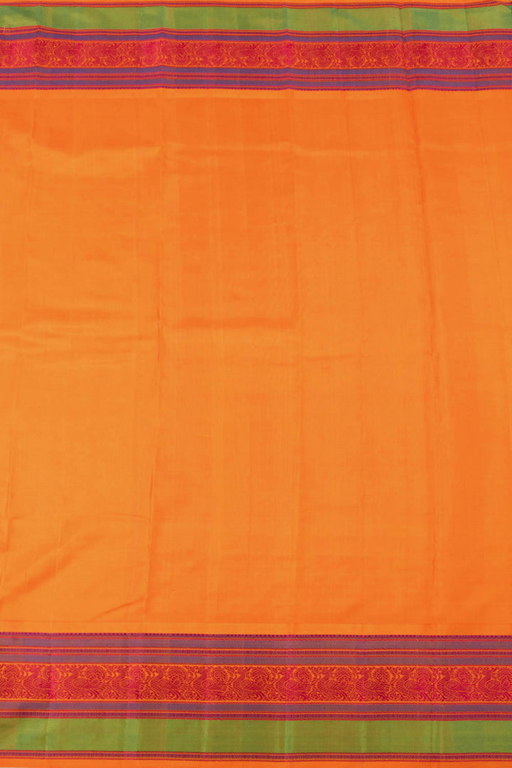 Handloom Pure Silk Threadwork Korvai Kanjivaram Saree 10058255