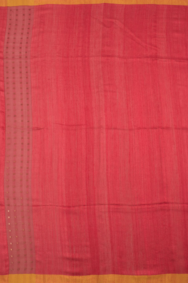 Sequin Embroidered Matka Tussar Silk Saree 10059140