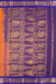 Handwoven Gadwal Kuttu Cotton Saree 10061440