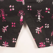 Sweetheart Neck Kantha Embroidered Cotton Blouse 10059249