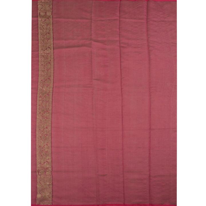 Handloom Banarasi Katrua Silk Cotton Saree 10056826