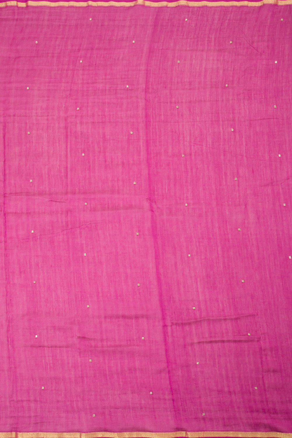 Sequin Hand Embroidered Chanderi Silk Cotton Saree 10062255