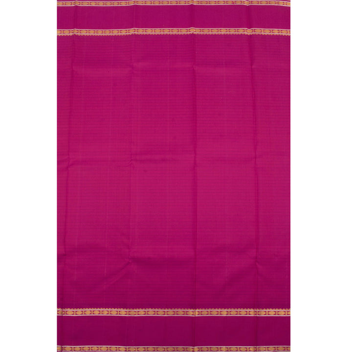 Handloom Pure Zari Korvai Kanjivaram Silk Saree 10056098