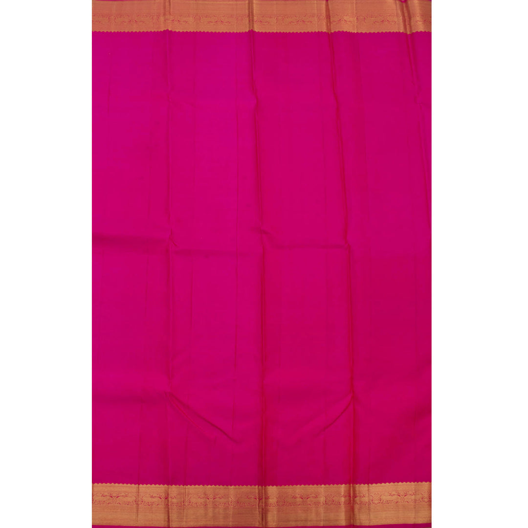 Handloom Pure Zari Jacquard Kanjivaram Silk Saree 10056103
