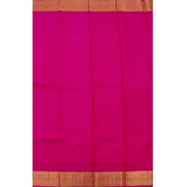 Handloom Pure Zari Jacquard Kanjivaram Silk Saree 10056103