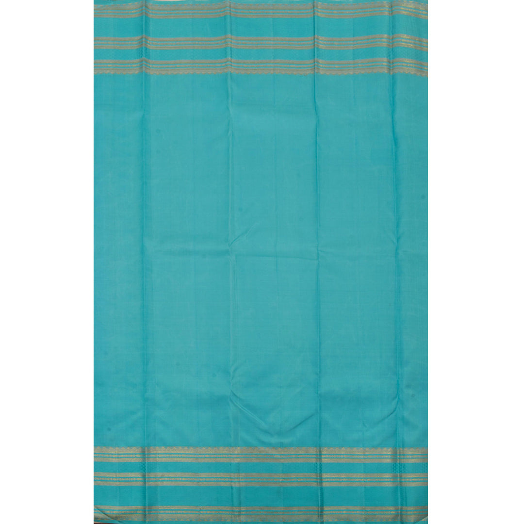 Handloom Pure Zari Jacquard Kanjivaram Silk Saree 10056286