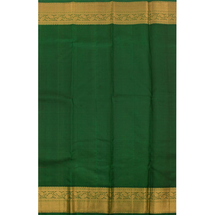 Handloom Pure Zari Bridal Kanjivaram Silk Saree 10056289