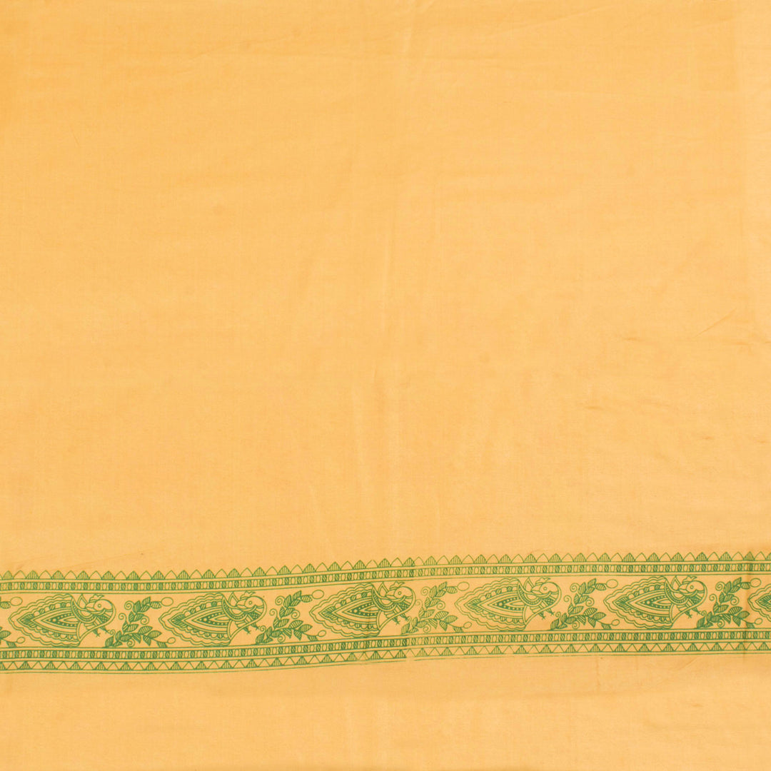 Printed Bhagalpur Silk Salwar Suit Material 10056874