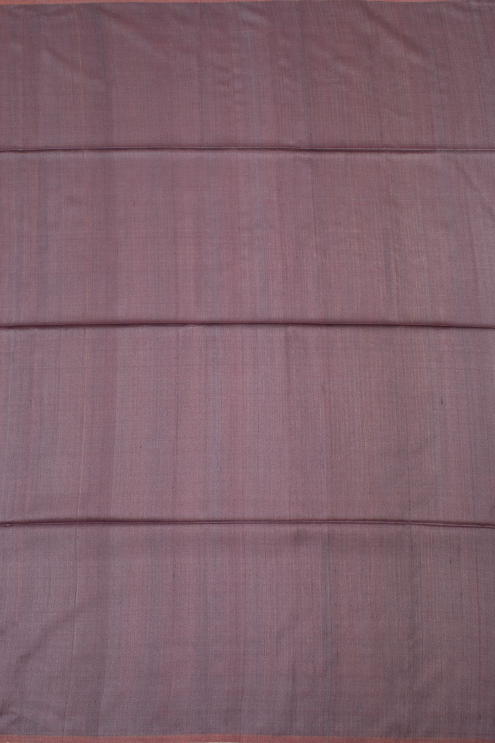 Brown Striped Tussar Silk Saree 10059425
