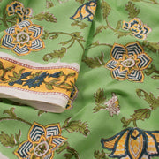 Sanganeri Hand Block Printed Cotton Salwar Suit Material 10056591