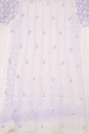 Chikankari Embroidered Cotton Anarkali Suit Material 10057957